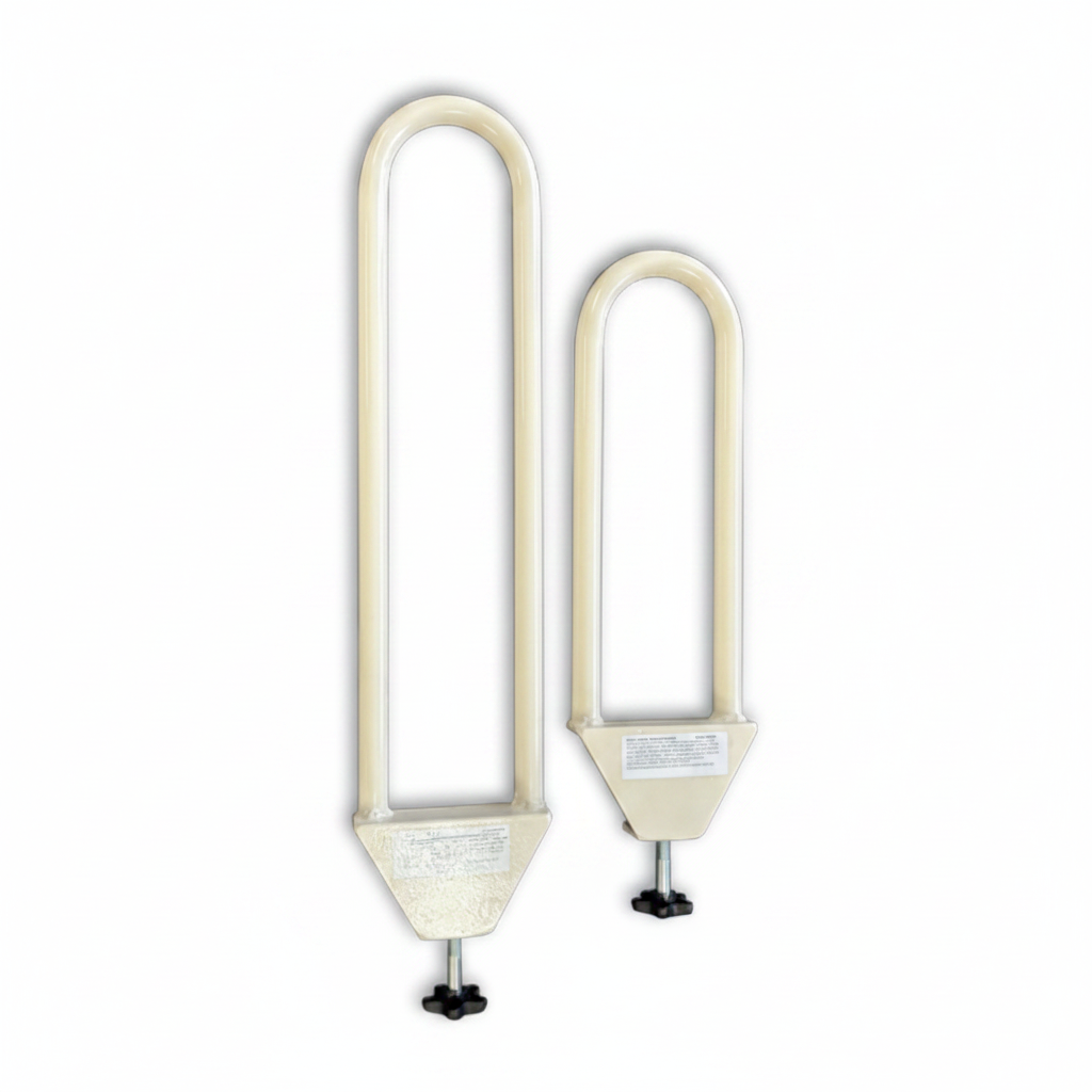 active townsend bed pole in low profile and standard height versions displayed on a white background