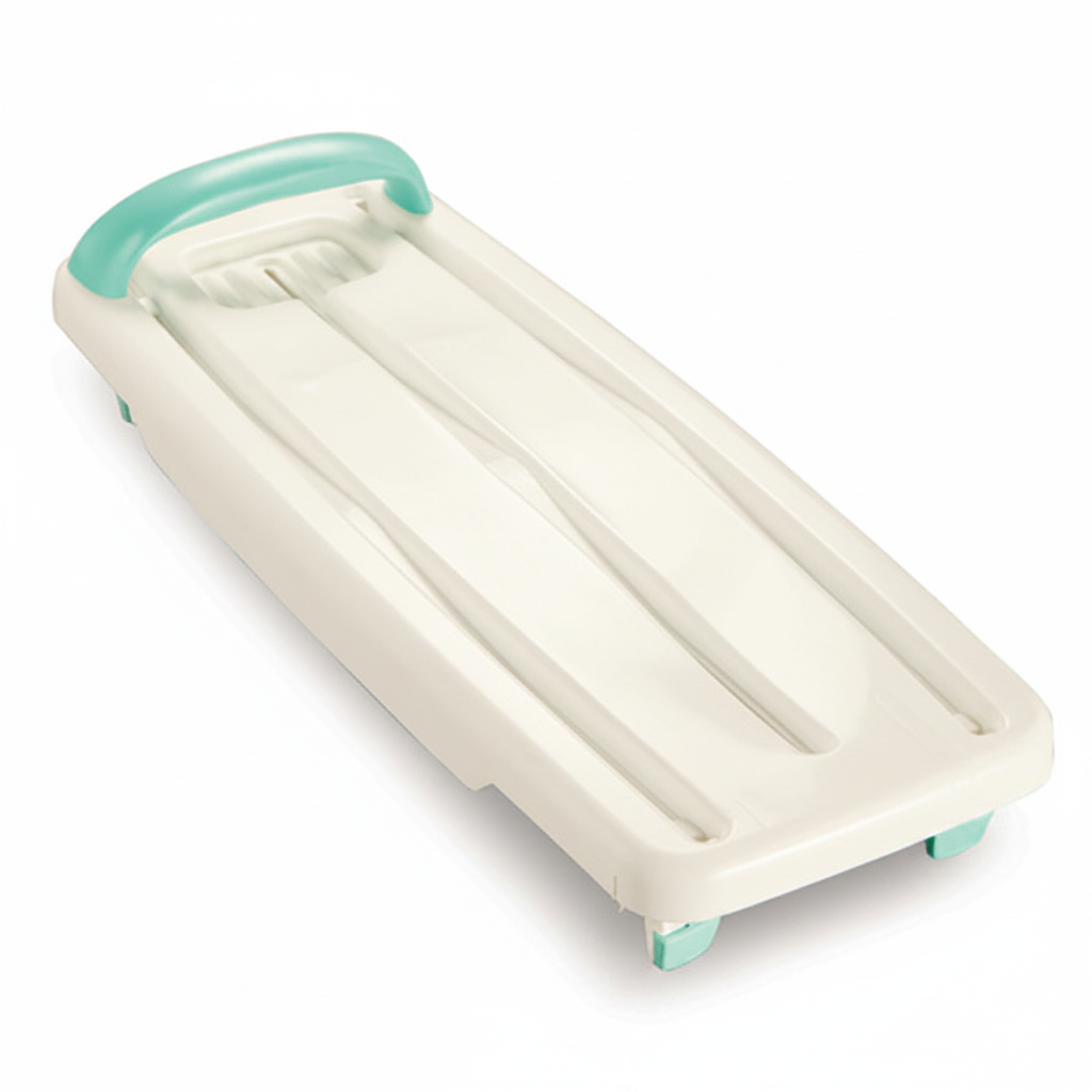 Kingfisher bath board fitted across a bathtub for independent bathing support