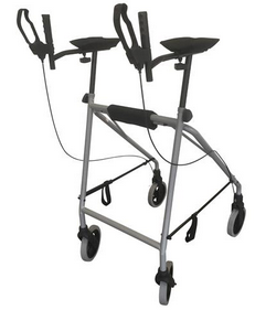 Forearm Support Mobility Walker with hand brakes