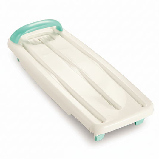 Kingfisher bath board fitted across a bathtub for independent bathing support